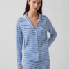 Zacht modaal pyjamashirt Tops