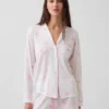 Zacht modaal pyjamashirt Tops