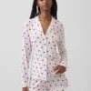 Zacht modaal pyjamashirt Tops