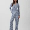 Zacht modaal pyjamashirt Tops