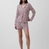 Zacht modaal pyjamashirt Tops