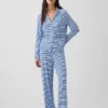 Zacht modaal pyjamashirt Tops