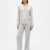 Zacht modaal pyjamashirt Tops