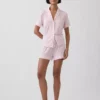 Zacht modaal pyjamashirt Tops