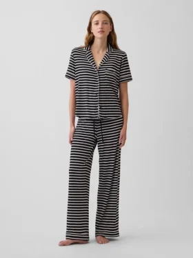 Zacht modaal pyjamashirt Tops
