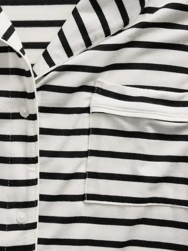 Zacht modaal pyjamashirt Tops