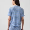 Zacht modaal pyjamashirt Tops