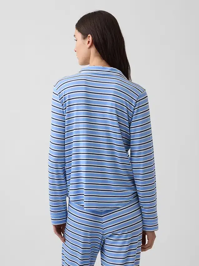 Zacht modaal pyjamashirt Tops