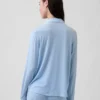 Zacht modaal pyjamashirt Tops
