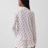 Zacht modaal pyjamashirt Tops