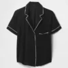 Zacht modaal pyjamashirt Tops