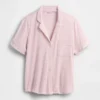Zacht modaal pyjamashirt Tops