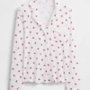 Zacht modaal pyjamashirt Tops