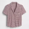 Zacht modaal pyjamashirt Tops