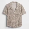 Zacht modaal pyjamashirt Tops