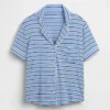 Zacht modaal pyjamashirt Tops