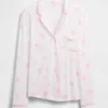 Zacht modaal pyjamashirt Tops