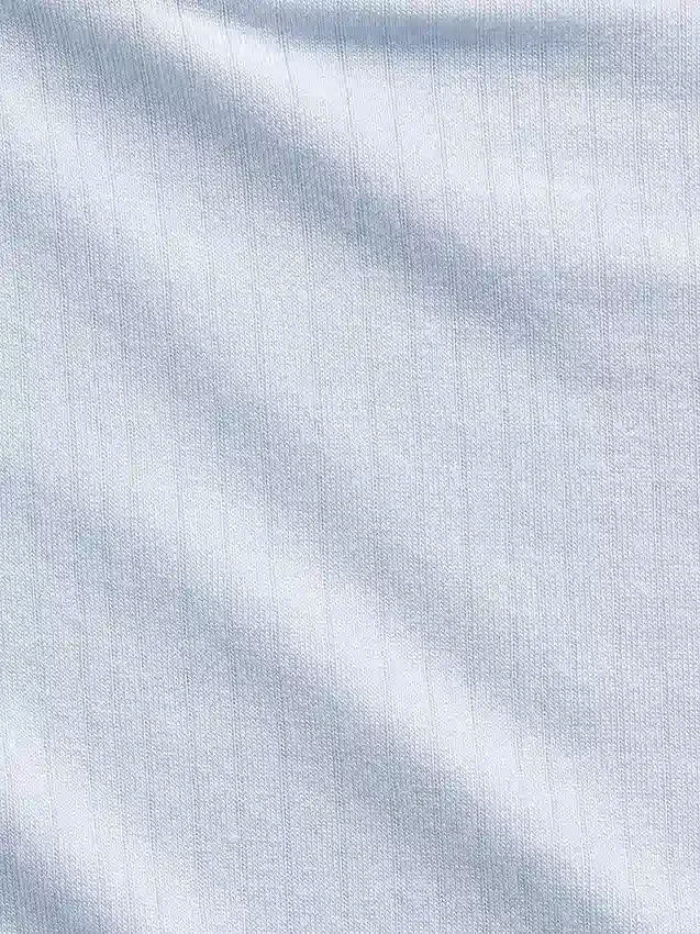 Zacht modaal ribpyjama-T-shirt