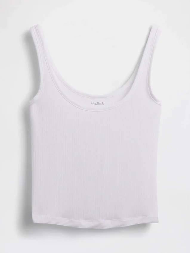 Zacht modaal ribpyjama-tanktop