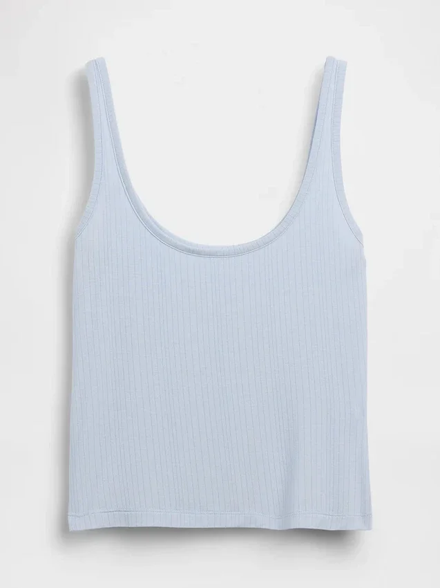 Zacht modaal ribpyjama-tanktop