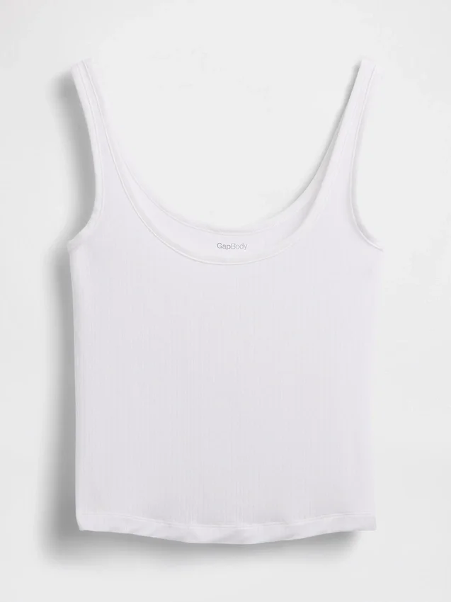 Zacht modaal ribpyjama-tanktop