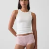 Zachtst biologisch stretchkatoenen shorty