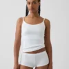 Zachtst biologisch stretchkatoenen shorty