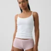 Zachtst biologisch stretchkatoenen shorty