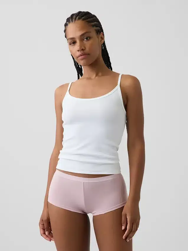 Zachtst biologisch stretchkatoenen shorty