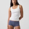 Zachtst biologisch stretchkatoenen shorty