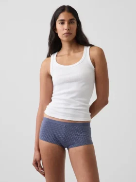 Zachtst biologisch stretchkatoenen shorty