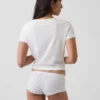 Zachtst biologisch stretchkatoenen shorty
