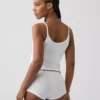 Zachtst biologisch stretchkatoenen shorty