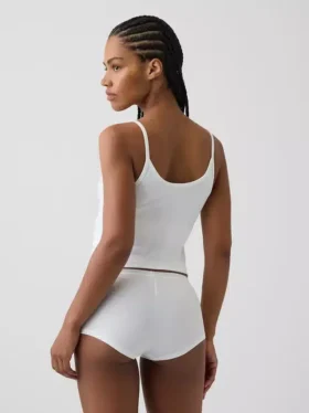 Zachtst biologisch stretchkatoenen shorty