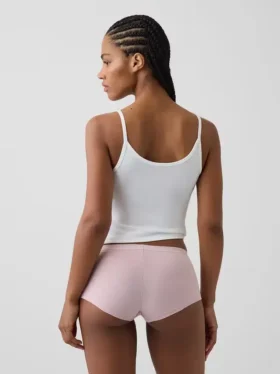 Zachtst biologisch stretchkatoenen shorty
