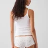 Zachtst biologisch stretchkatoenen shorty