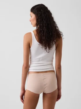 Zachtst biologisch stretchkatoenen shorty