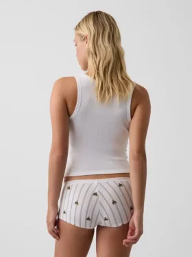 Zachtst biologisch stretchkatoenen shorty