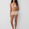 Zachtst biologisch stretchkatoenen shorty