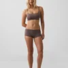 Zachtst biologisch stretchkatoenen shorty