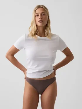 Zachtst biologisch stretchkatoenen string