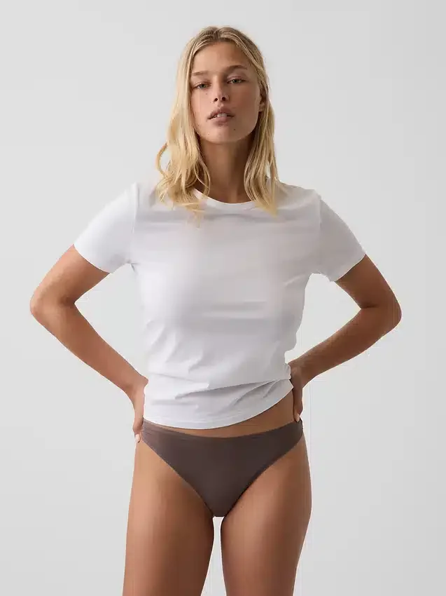 Zachtst biologisch stretchkatoenen string