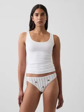 Zachtst biologisch stretchkatoenen string