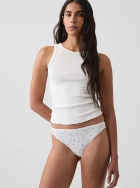 Zachtst biologisch stretchkatoenen string