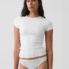 Zachtst biologisch stretchkatoenen string