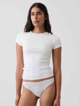 Zachtst biologisch stretchkatoenen string