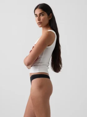 Zachtst biologisch stretchkatoenen string