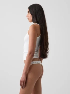 Zachtst biologisch stretchkatoenen string