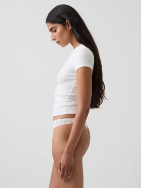 Zachtst biologisch stretchkatoenen string