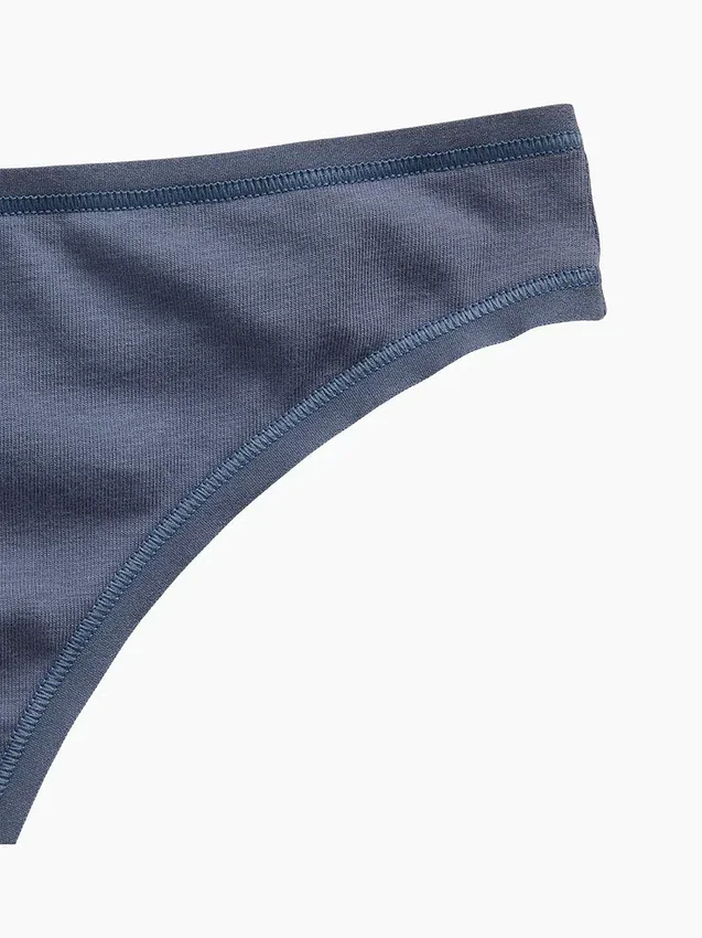 Zachtst biologisch stretchkatoenen string